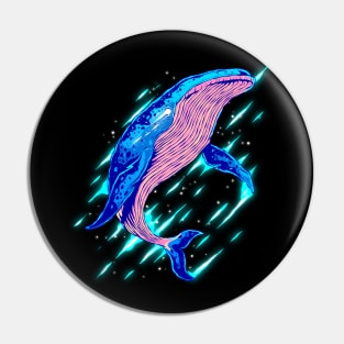 NFTee Blue Whale Pin