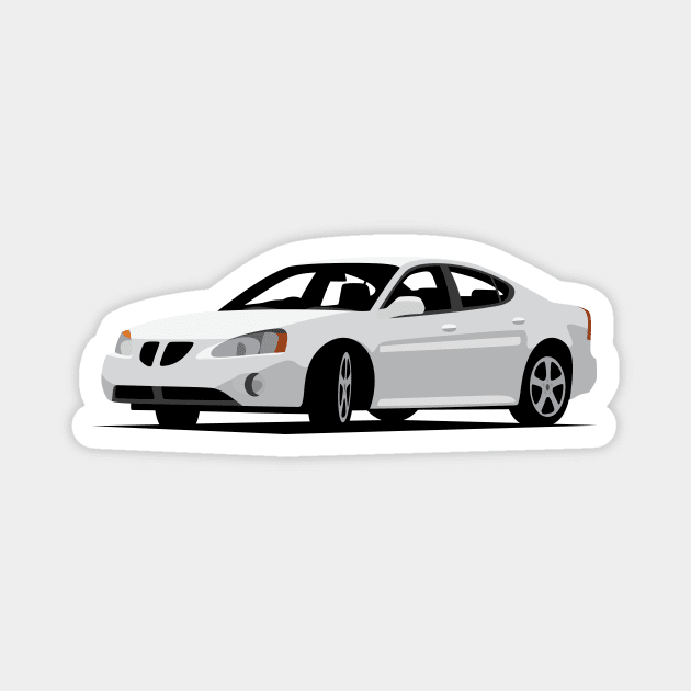 Pontiac Grand Prix Magnet by TheArchitectsGarage