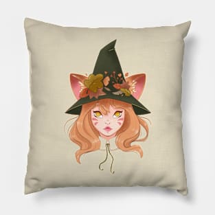 Fox Witch Pillow