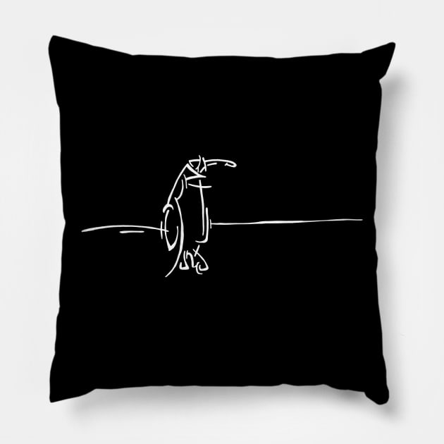 Pingouin Pillow by stephan_paquet