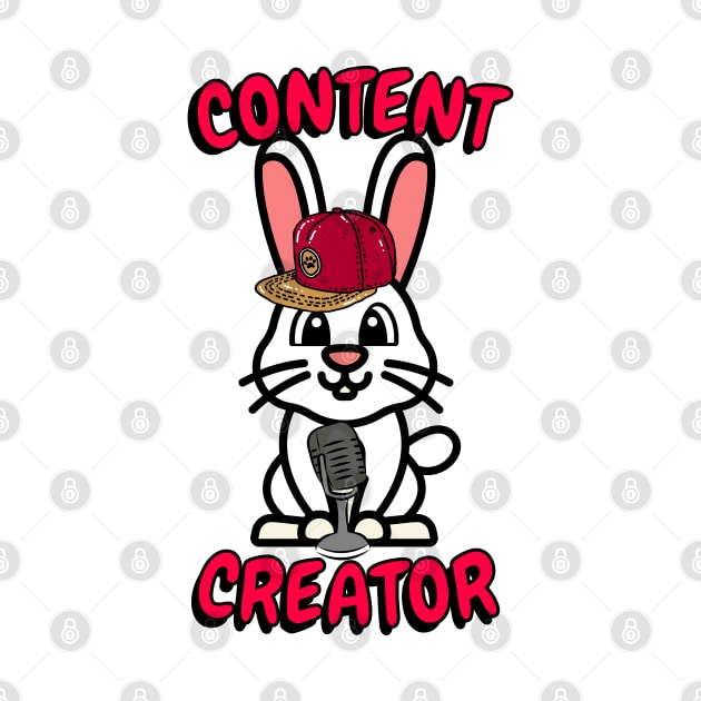 Cute bunny is a content creator by Pet Station