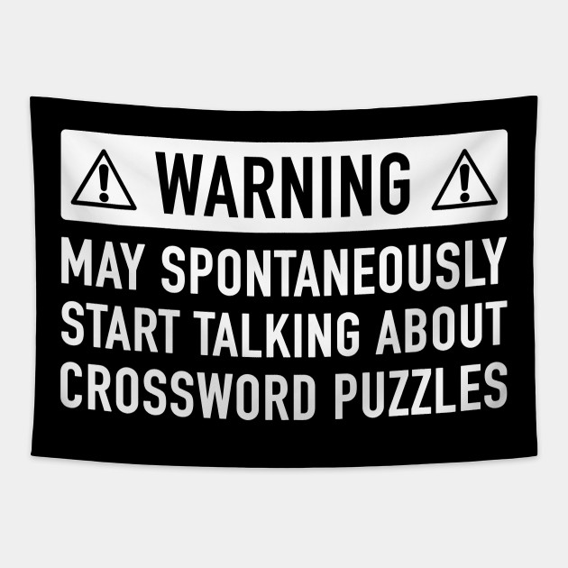 Crossword Puzzle Gift Idea Crossword Puzzle Gift Tapestry Teepublic
