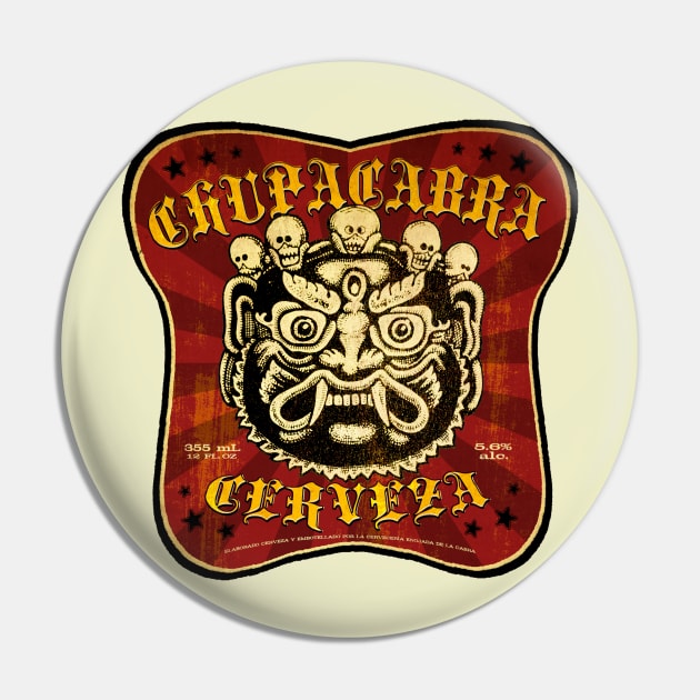 Cerveza Chupacabra Pin by SmayBoy