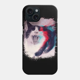 Screaming Cat Phone Case