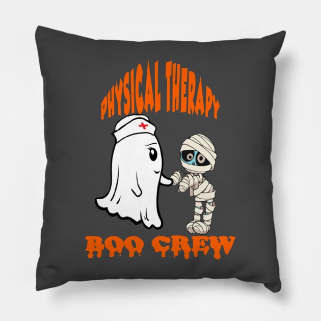Physical Therapy - Boo Pillow by jorinde winter designs