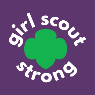 Standing Girl Scout Strong! T-Shirt