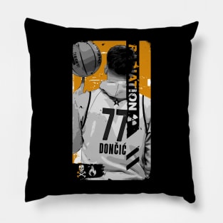 Luka Doncic Fanart Pillow