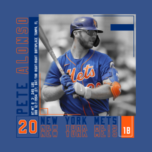 Pete Alonso Baseball Edit Tapestries Mets - Pete Alonso - T-Shirt