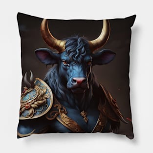 Legendary Warrior- Bull No.1 Pillow