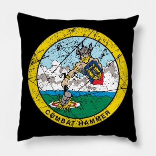 Combat Hammer Air to Ground Insignia Pillow