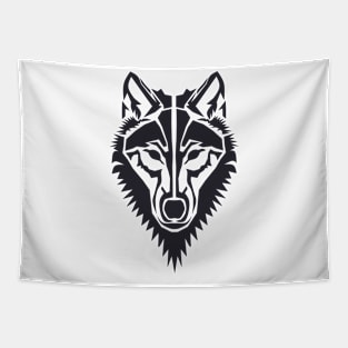 wolf face Tapestry