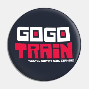 Sixties GoGo Train Pin