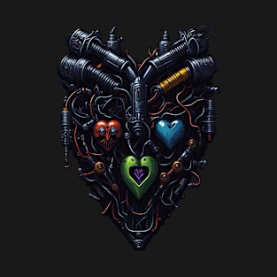 Cyborg Hearts T-Shirt