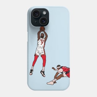 Kevin Durant Crosses Over Daniel Gafford Phone Case