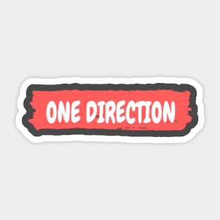 One Direction Stickers Teepublic