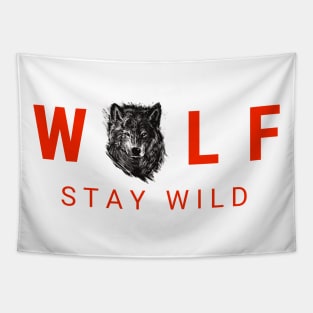 Stay Wild Tapestry