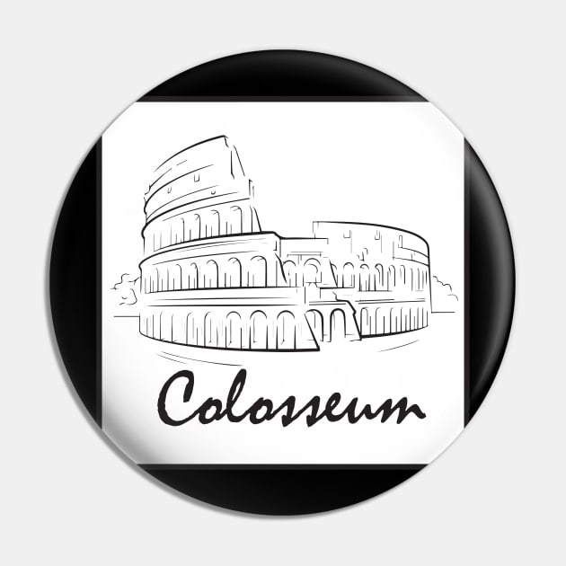 The Coliseum Pin by navod