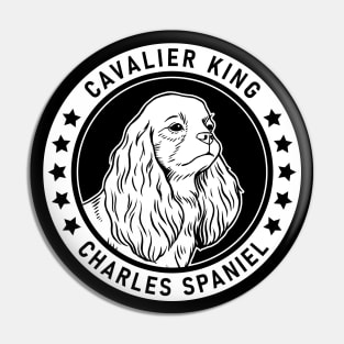 Cavalier King Charles Spaniel Fan Gift Pin