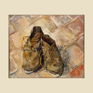 Van Gogh’s Shoes: 1888 | Art By Van Gogh T-Shirt