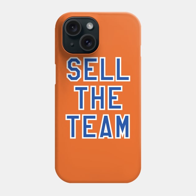 NY Sell The Team - Orange Phone Case by KFig21