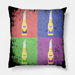 Corona extra - Warhol style Pillow