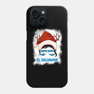 El Salvador girl, Salvadoran Christmas gift , Regalo Navidad El Salvador Phone Case