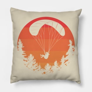 Women who Paraglide Pillow