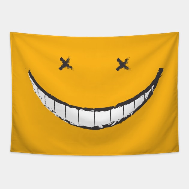 Koro Sensei : Evil Smile - Ansatsu Kyoushitsu (Assassination Classroom) Tapestry by alifpunk