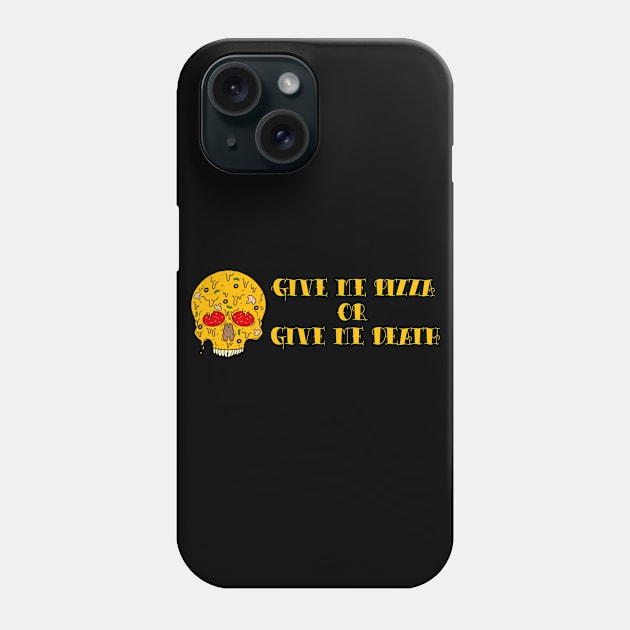 Give Me Pizza Phone Case by Milasneeze