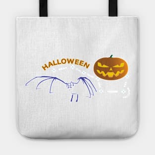 Halloween Samhain Samain Great Bear Pumpkin Tote