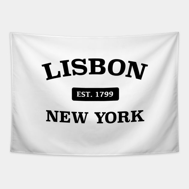 LISBON NY Tapestry by ACGraphics