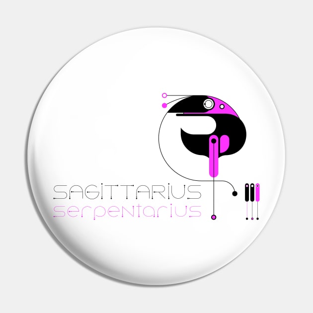 Sagittarius serpentarius ,Bird secretary Pin by Elba from Ukraine