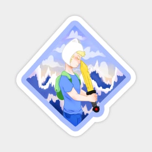 Finn The Human Knight Magnet