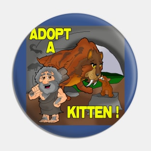 Adopt a Kitten Pin