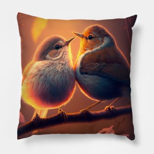 Love Birds 0 Pillow