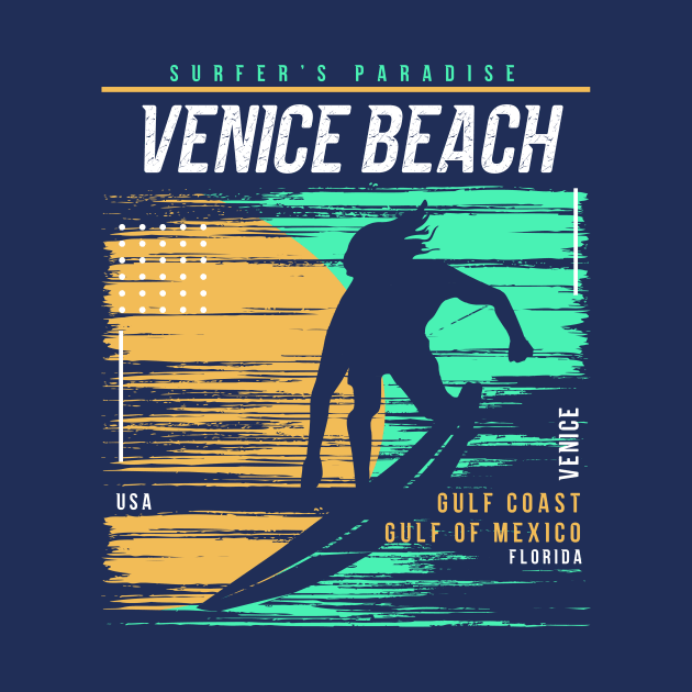 Retro Surfing Venice Beach, Florida // Vintage Surfer Beach // Surfer's Paradise by Now Boarding