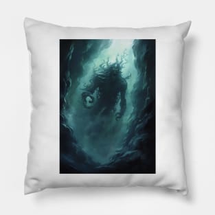 Dark Fantasy Sea Monster Pillow