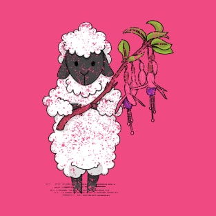 Fuchsia Sheep T-Shirt