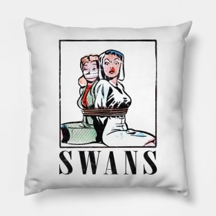 Swans ∆∆ Original Aesthetic Fan Design Pillow