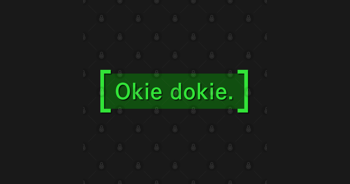 Okie dokie fallout Fallout TShirt TeePublic