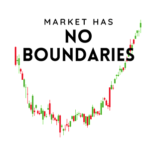 Market Has No Boundaries (Black) T-Shirt