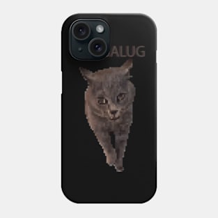 Alugalug Meme Cat 8bit Pixel Art Phone Case