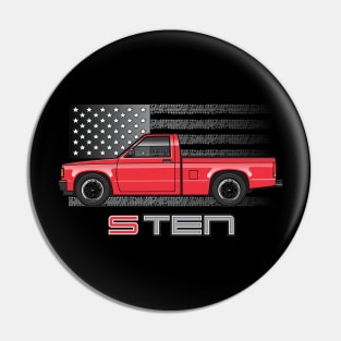 USA Red 4 Pin