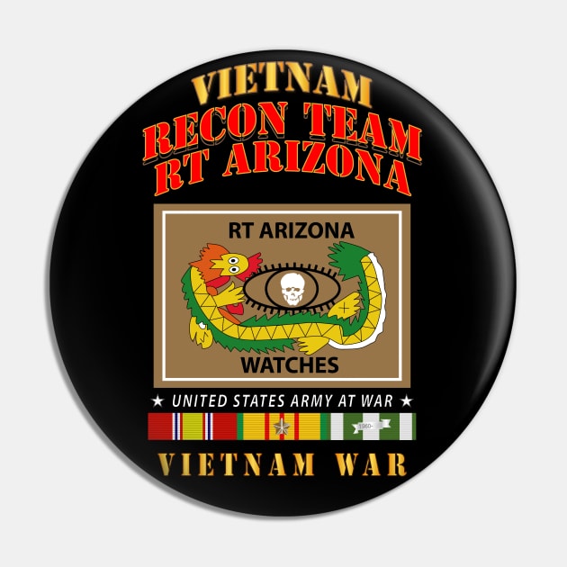 Recon Team - RT Arizona - Vietnam War w VN SVC Pin by twix123844