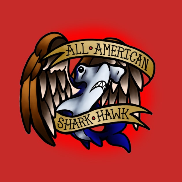 All American Shark Hawk by ReclusiveCrafts