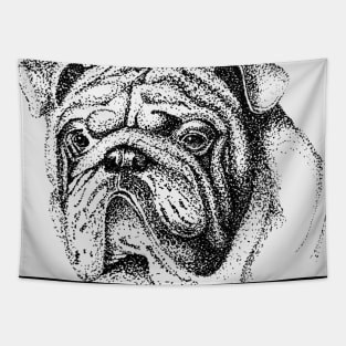 Pug dog Tapestry