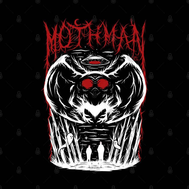 Mothman by LoudMouthThreads