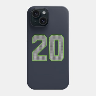 Seattle Seahawks 20 by CH3Media Phone Case