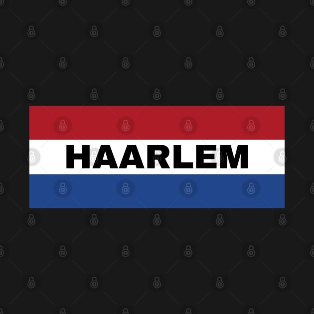 Haarlem City in Dutch Flag. by aybe7elf