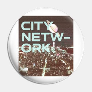 city network logo Pin